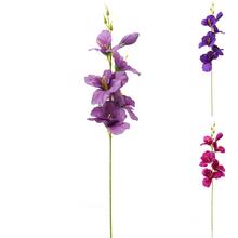 Umělé květy gladiola fialový mix, 55 cm