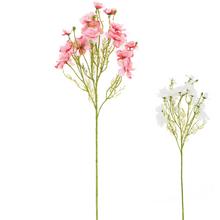 Umělé květiny mix delphinium v růžové a bílé barvě.
