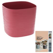 Obal Capri v červené barvě vyrobený z recyklovaného plastu.