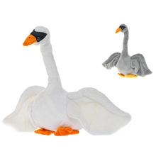 Plyšová labuť sedící 35 cm