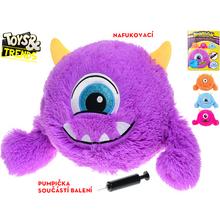 Plyšová příšerka TOY & Trends Brain booom, nafukovací, 23 cm.