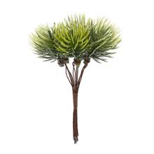 Zápich čečinka s umělými listy.