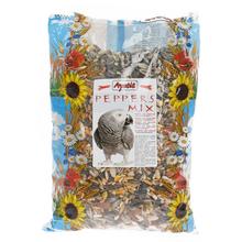 Krmivo pro velké papoušky Peppers Mix s papričkami 800 g.