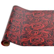 Fólie s motivem růží, 50cm x 8m.