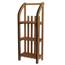 Dřevěná police ve tvaru saní