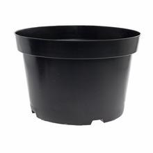 Černý kontejner s průměrem 38 cm a objemem 20L.