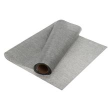 Organza bavlna s metalickým leskem v černé a stříbrné barvě.