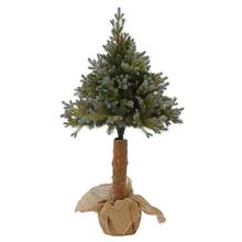 Vánoční strom na kmeni s mixem stříbrných větví, výška 170 cm.