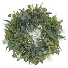 Věnec z eukalyptu a čečiny