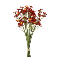 Umělé květy tanacetum červené 27 cm.