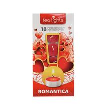 Aromatické čajové svíčky Romantika s vůní jablek a skořice.
