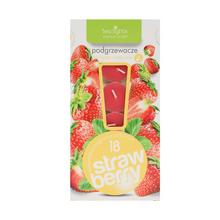 Aromatické čajové svíčky s příchutí jahody.