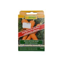 Semena mrkve NANTES3 a ředkvičky v balení.