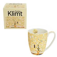 Hrnek s motivem stromu štěstí od Gustava Klimta, 360ml.