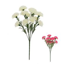 Umělé karafiáty v mixu barev, 44 cm.