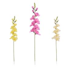 Umělé květy gladioly v mixu, 3 kusy, 69 cm.