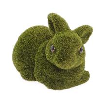 Zelený mechový králíček ležící