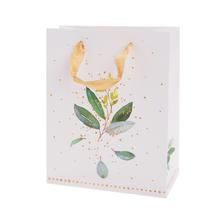 AGB1023203 TAŠKA darč. 20x25x10cm GOLDEN EUCALYPTUS