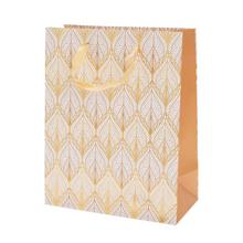 AGB1100403 TAŠKA darč.20x25x10 cm ORNAMENTAL GOLD TILE