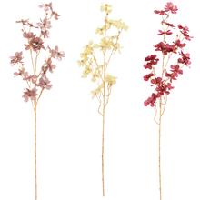 Umělé vánoční květiny v mixu barev.