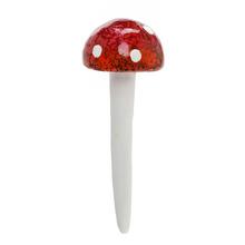 Keramická muchomůrka červenobílá.