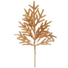 Umělá větev čečiny ve zlaté barvě, 51 cm.