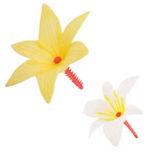 Umělá květina Ľalie vazbová v růžové barvě.