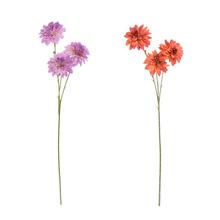 Umělé květy chryzantémy mix ve dvou barvách.