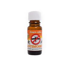 Láhev silice ANTIMOSKYT cz s ochranným symbolem proti komárům.