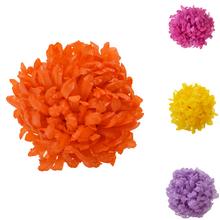 Umělé květy chryzantéma vosková v různých barvách.