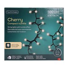 LED svět guličky s třpytivým efektem, 8 funkcí, exteriér, 11m