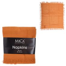 Ubrousky Villia okrové, 4 kusy, 40x40 cm