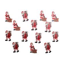 Mikulášské nálepky mix 2, 4.5x3 cm