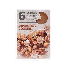 Svíčky s kokosovou vůní, balení 6 kusů.