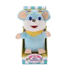 Interaktivní myš, která opakuje slova.