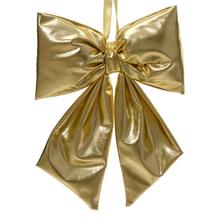 Zlatá mašle z polyesteru.