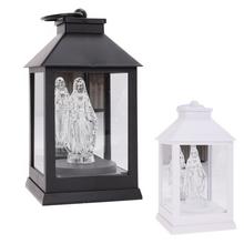 LED lucerna Marie bílá a černá