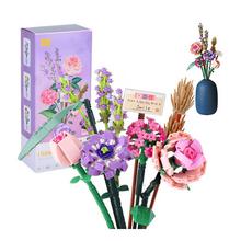 Kreativní stavební kostky Kytice barevných květin