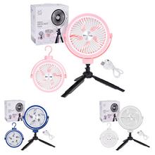 Bezdrátový USB ventilátor Silent Desk CLIP v různých barvách.